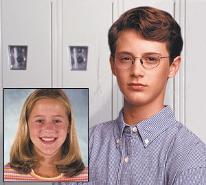 Brian Shuman, the foiled would-be suitor of Becky Lundegaard (inset).
